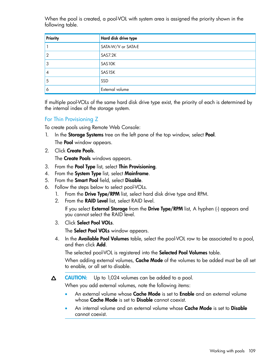 HP XP P9500 Storage User Manual | Page 109 / 335