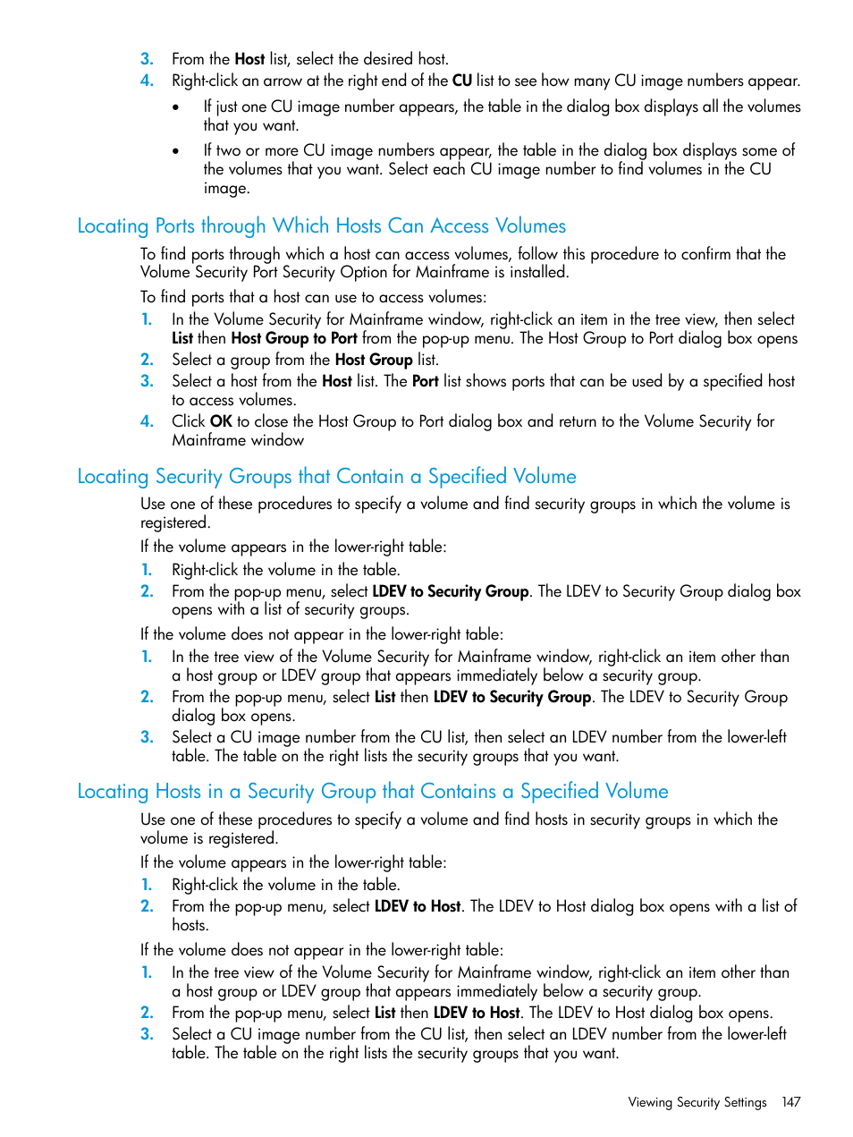 HP XP P9500 Storage User Manual | Page 147 / 335