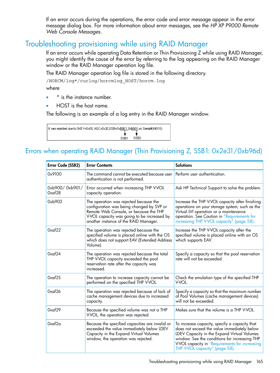 HP XP P9500 Storage User Manual | Page 165 / 335