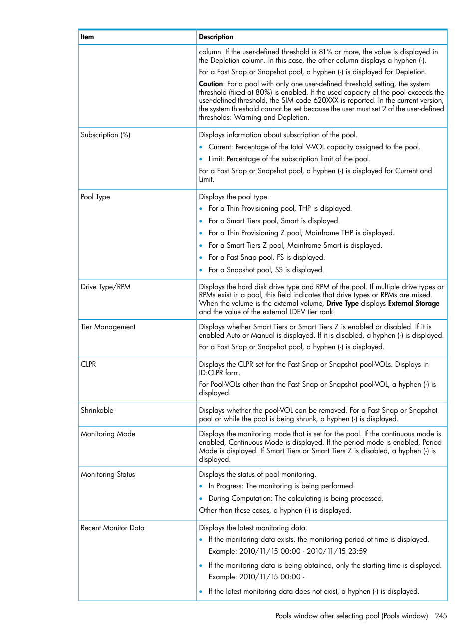 HP XP P9500 Storage User Manual | Page 245 / 335