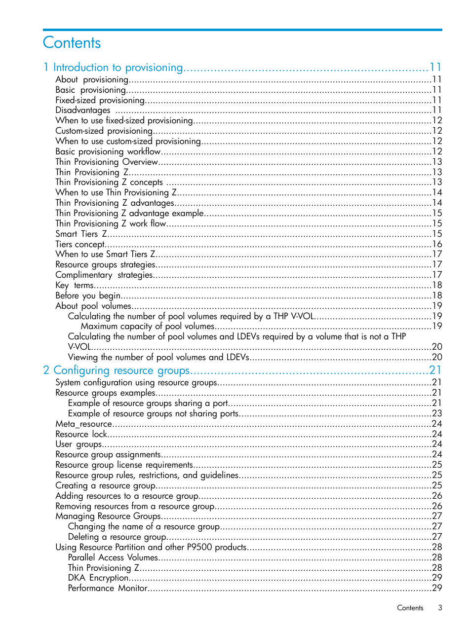 HP XP P9500 Storage User Manual | Page 3 / 335