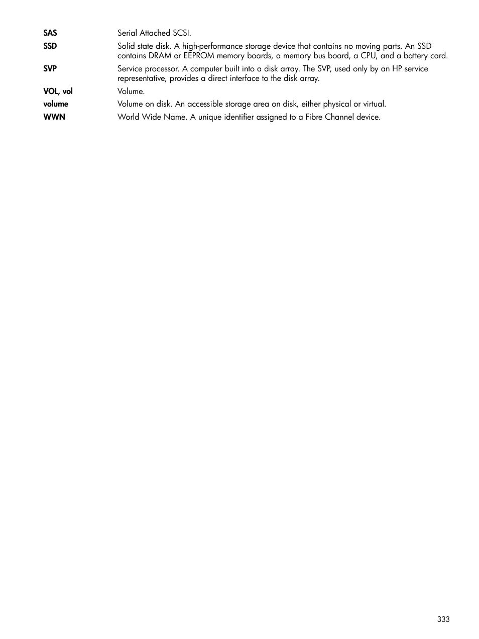 HP XP P9500 Storage User Manual | Page 333 / 335