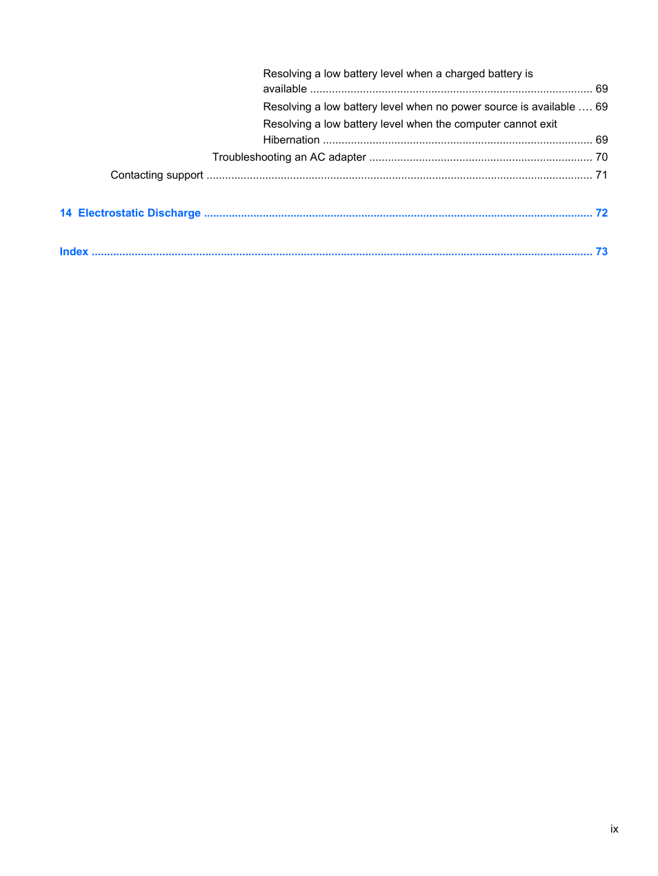 HP Pavilion Sleekbook 14-b015dx User Manual | Page 9 / 85