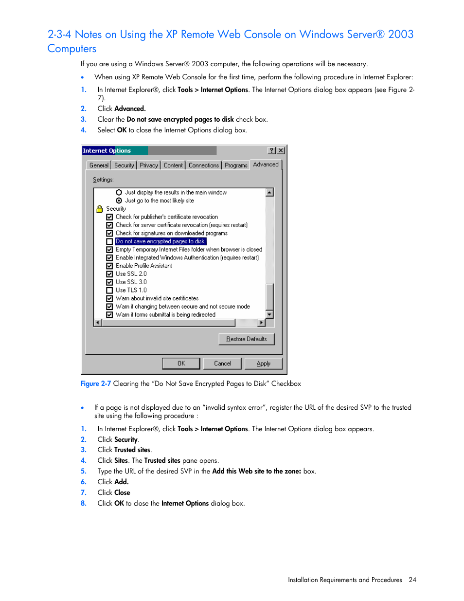 HP StorageWorks XP Remote Web Console Software User Manual | Page 24 / 131