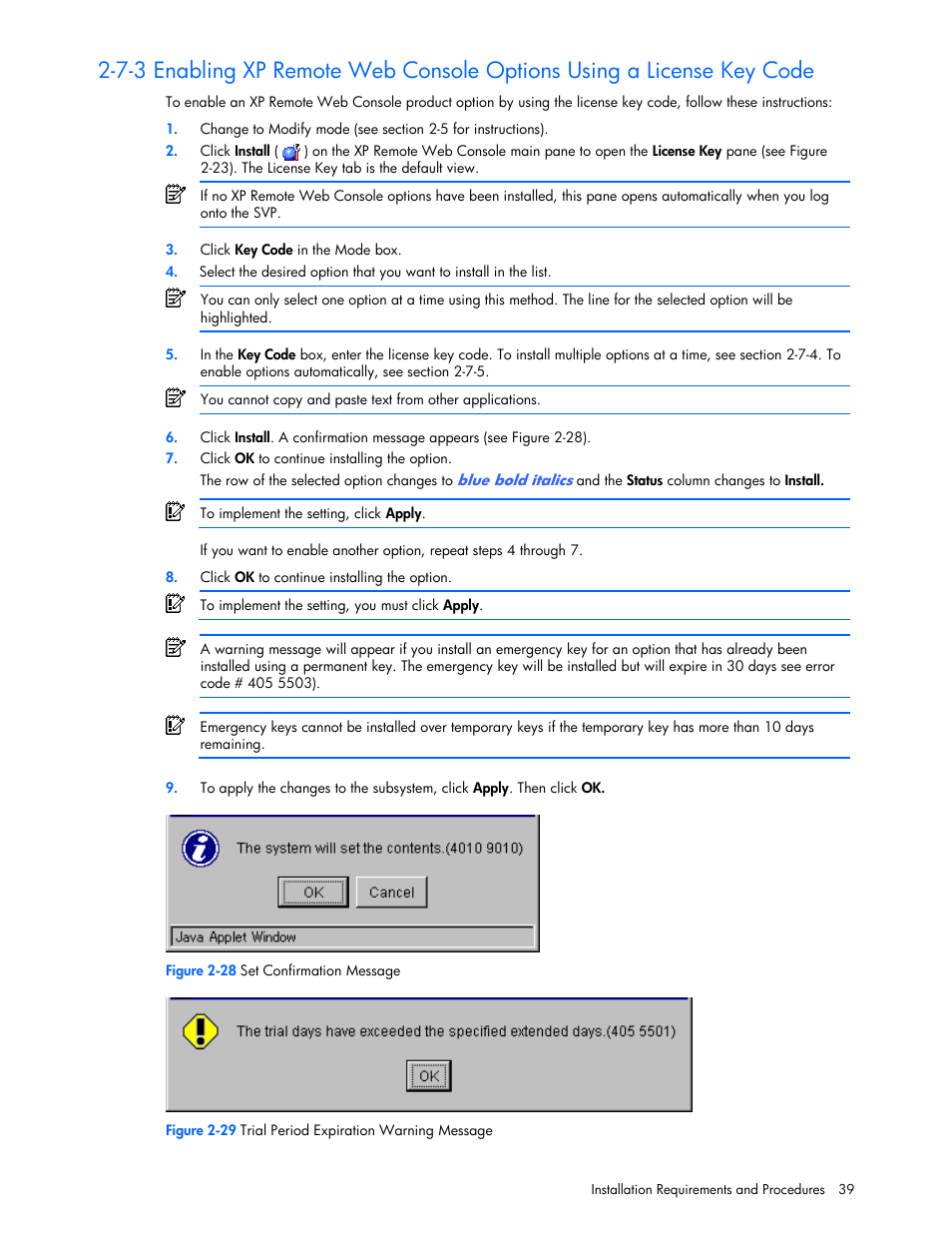 HP StorageWorks XP Remote Web Console Software User Manual | Page 39 / 131