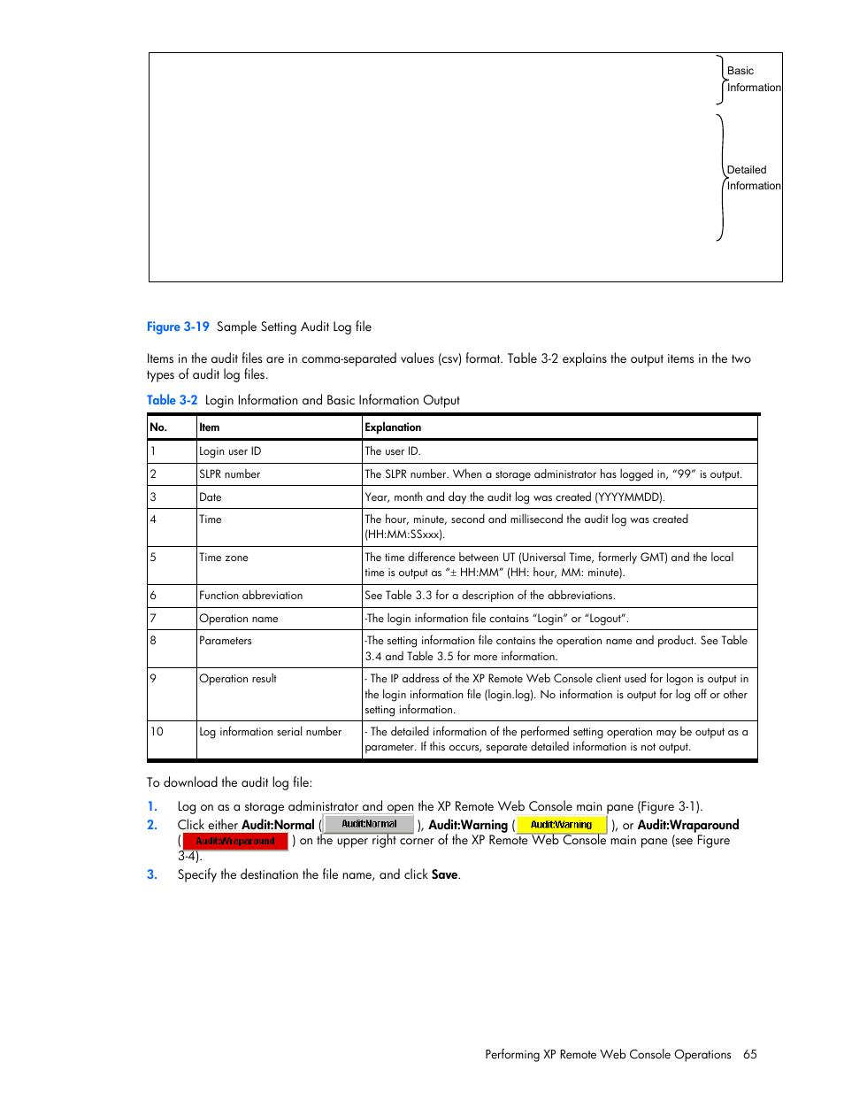 HP StorageWorks XP Remote Web Console Software User Manual | Page 65 / 131