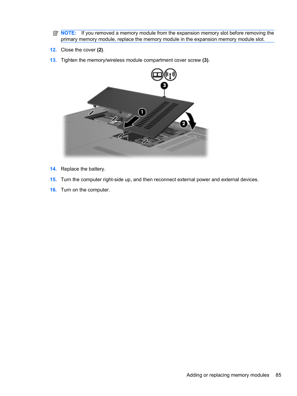 HP Pavilion dv3-4001tx Entertainment Notebook PC User Manual | Page 95 / 124