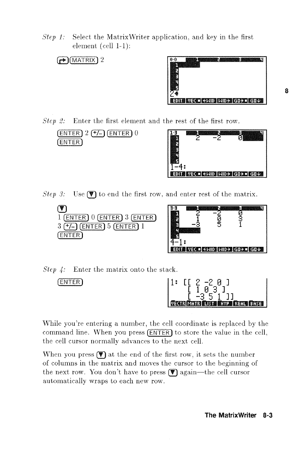 HP 48g Graphing Calculator User Manual | Page 103 / 612
