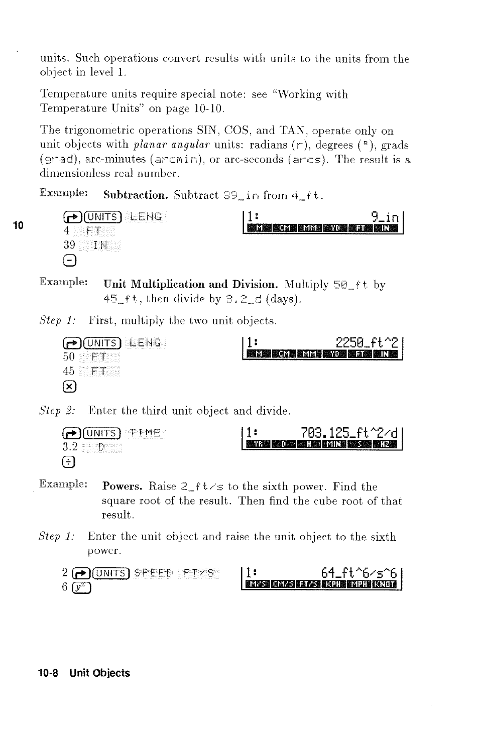 HP 48g Graphing Calculator User Manual | Page 126 / 612