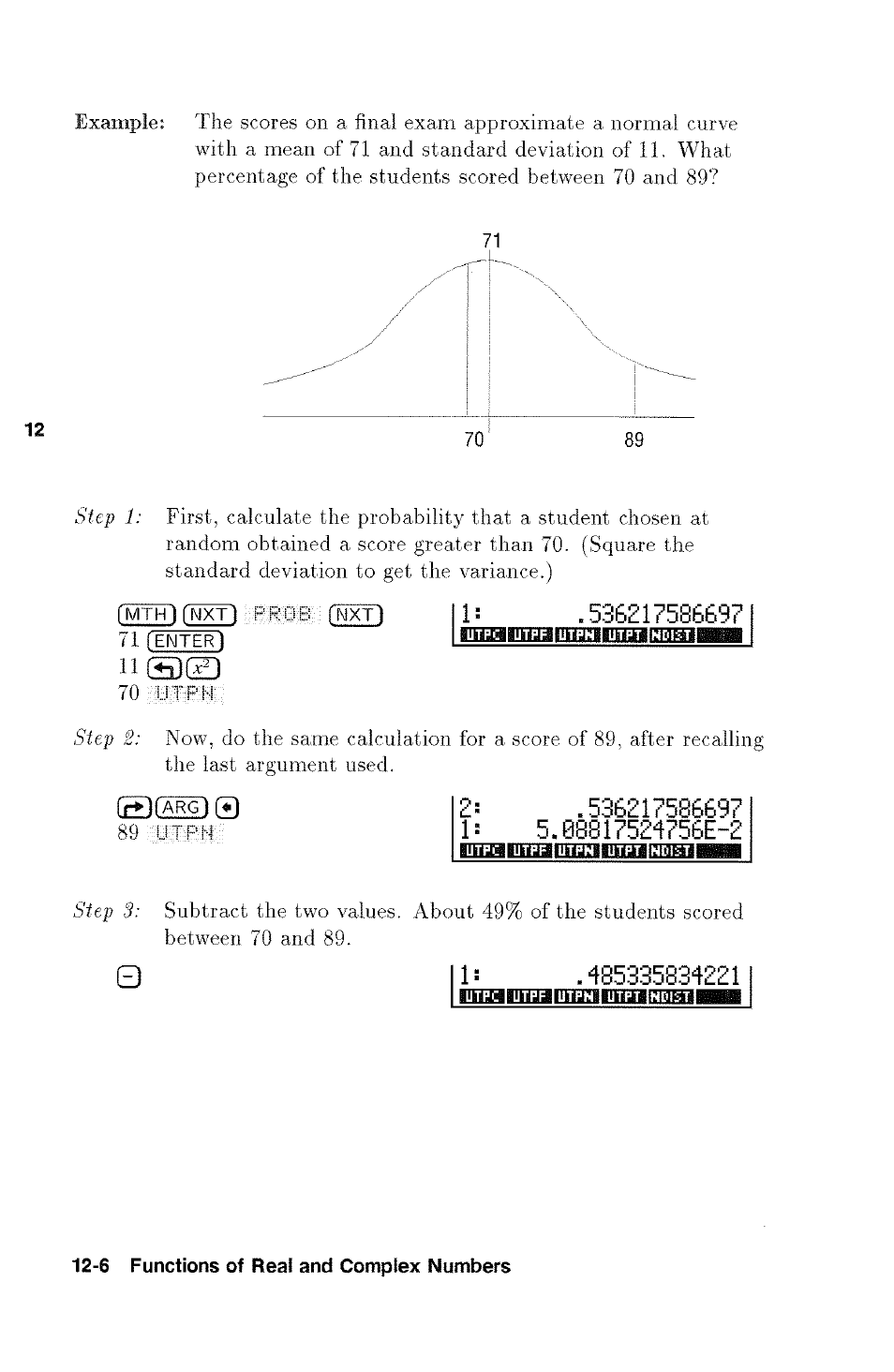 HP 48g Graphing Calculator User Manual | Page 148 / 612