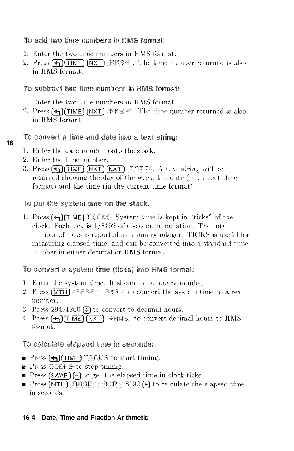 HP 48g Graphing Calculator User Manual | Page 196 / 612