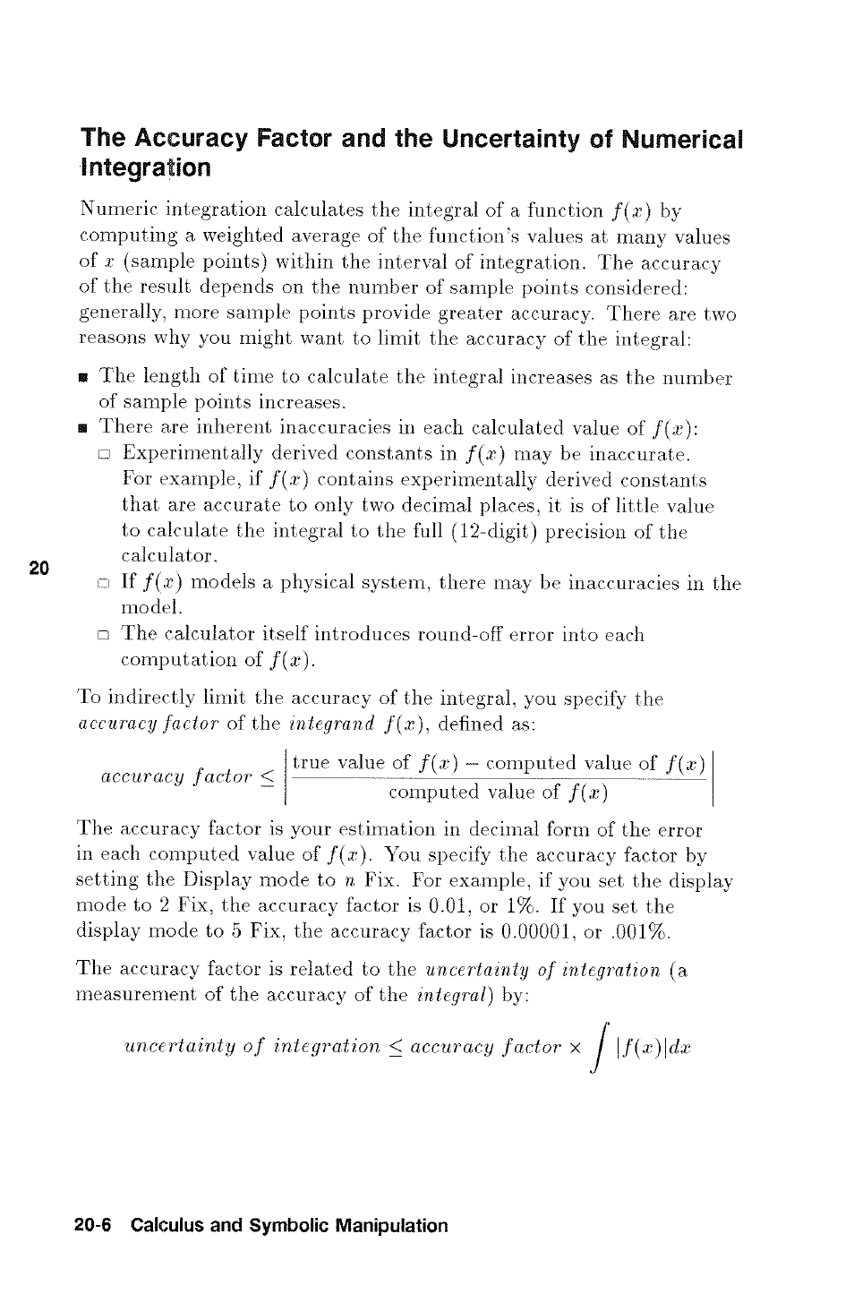 HP 48g Graphing Calculator User Manual | Page 246 / 612