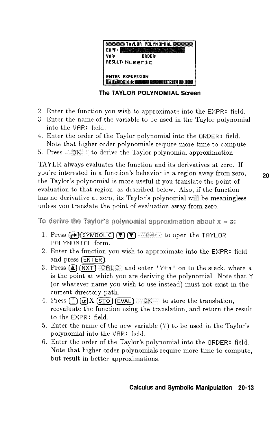 HP 48g Graphing Calculator User Manual | Page 253 / 612