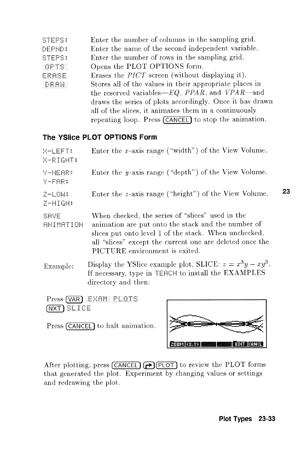 HP 48g Graphing Calculator User Manual | Page 333 / 612