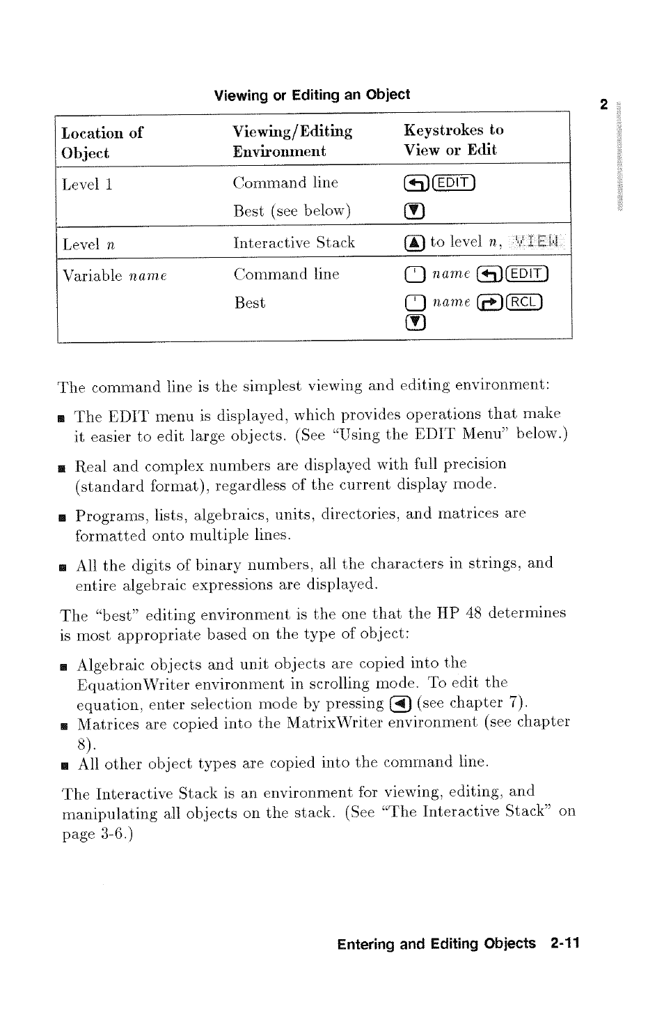 HP 48g Graphing Calculator User Manual | Page 35 / 612