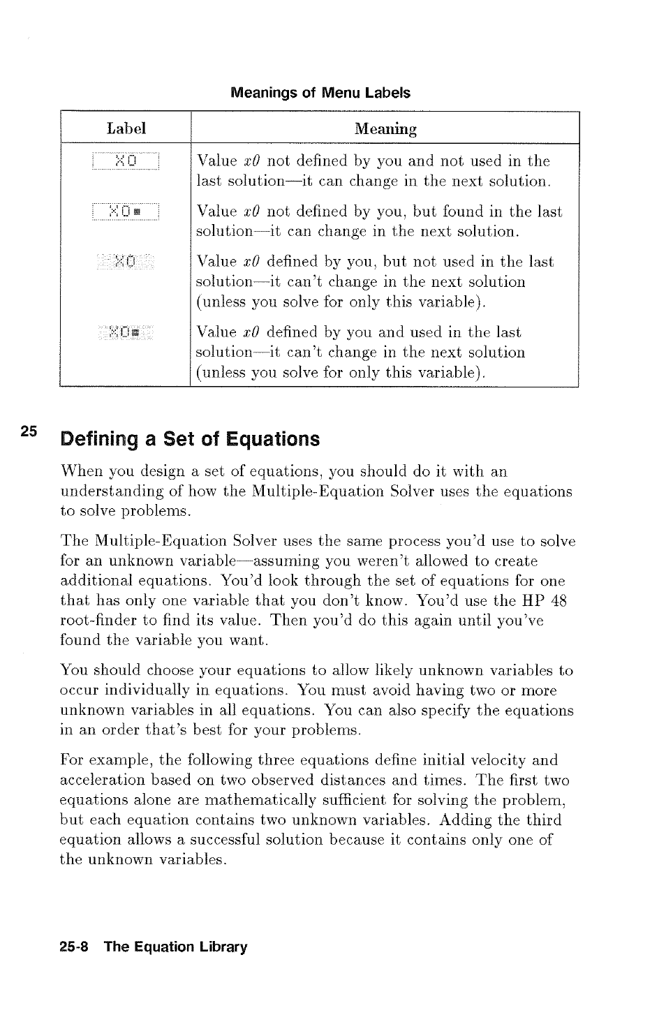 HP 48g Graphing Calculator User Manual | Page 354 / 612