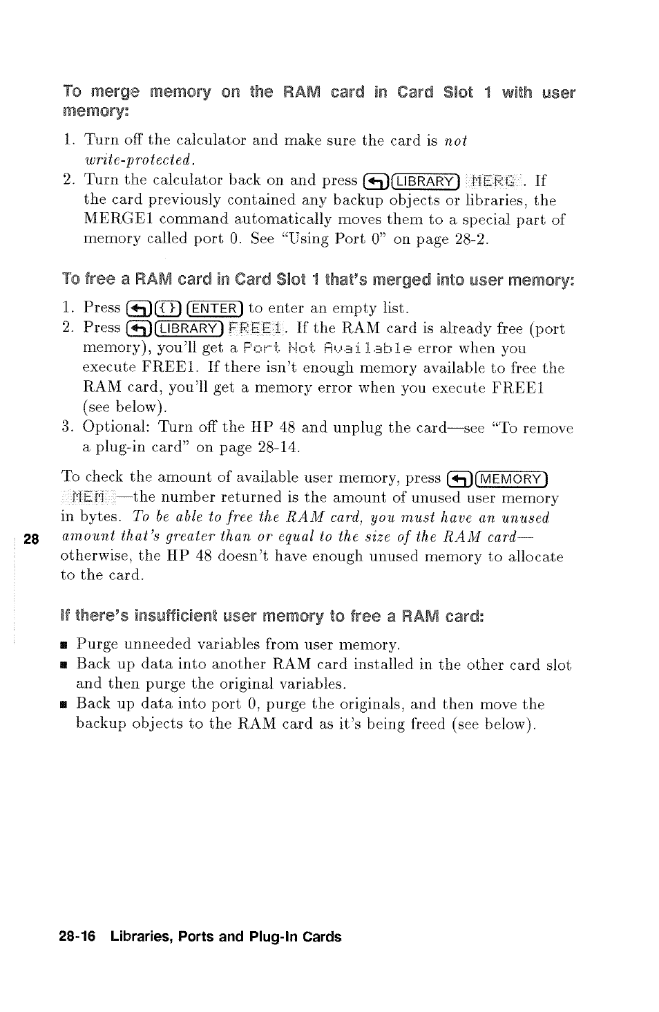 Skid | HP 48g Graphing Calculator User Manual | Page 404 / 612