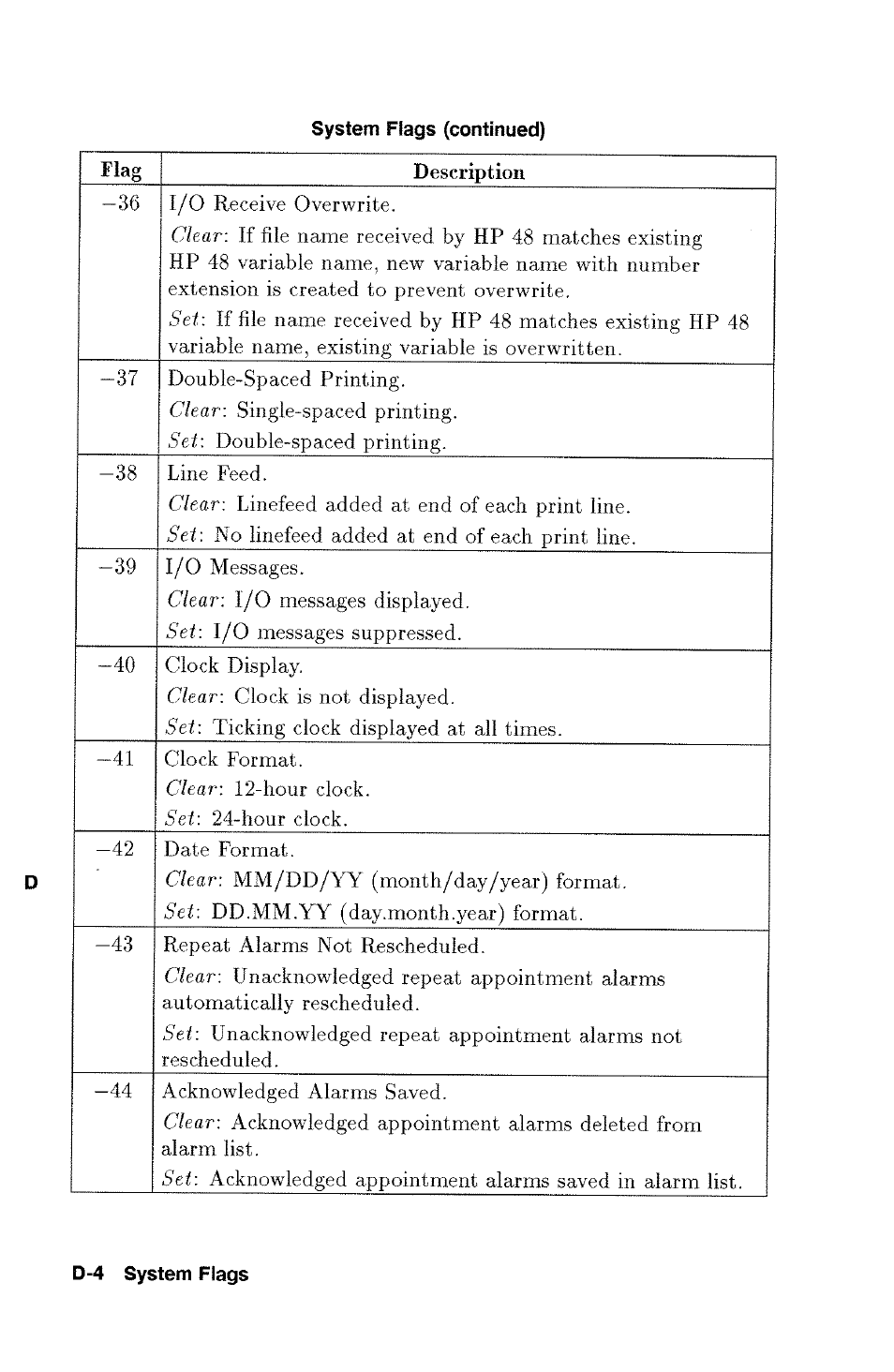 HP 48g Graphing Calculator User Manual | Page 470 / 612