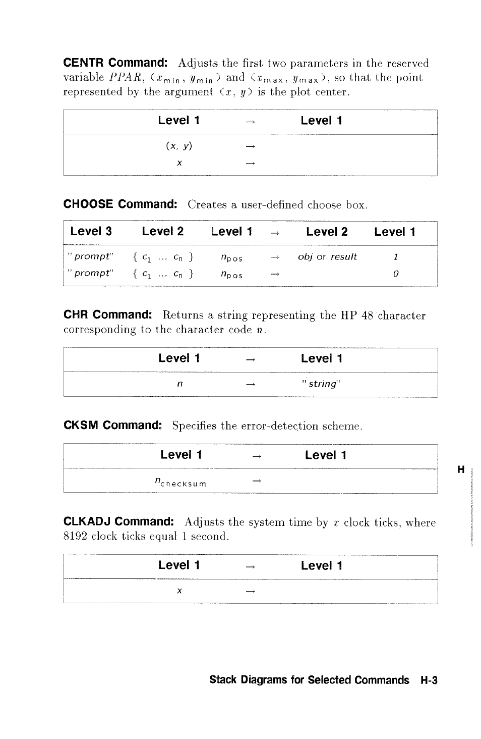 HP 48g Graphing Calculator User Manual | Page 541 / 612