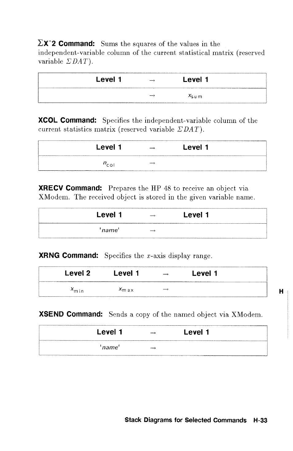 Level 1 | HP 48g Graphing Calculator User Manual | Page 571 / 612