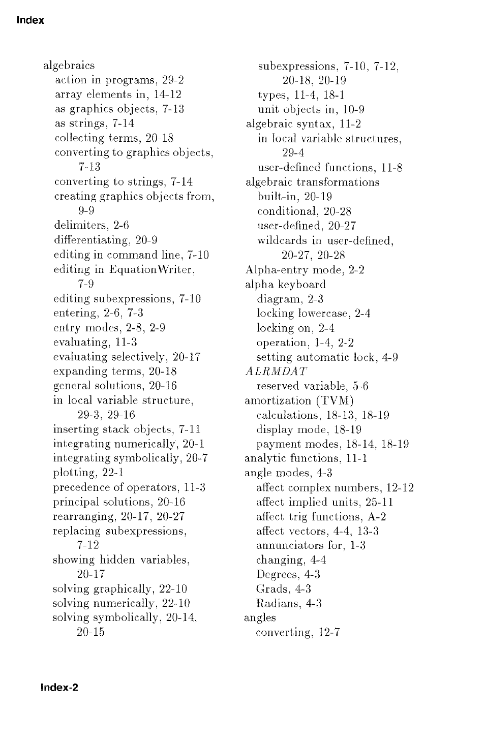 HP 48g Graphing Calculator User Manual | Page 580 / 612