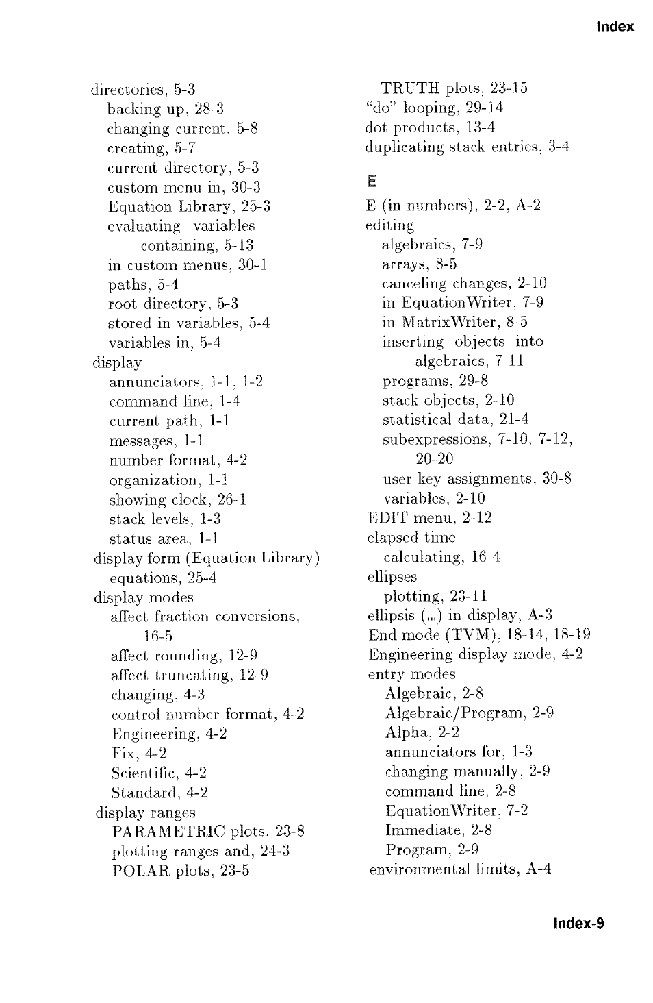 HP 48g Graphing Calculator User Manual | Page 587 / 612