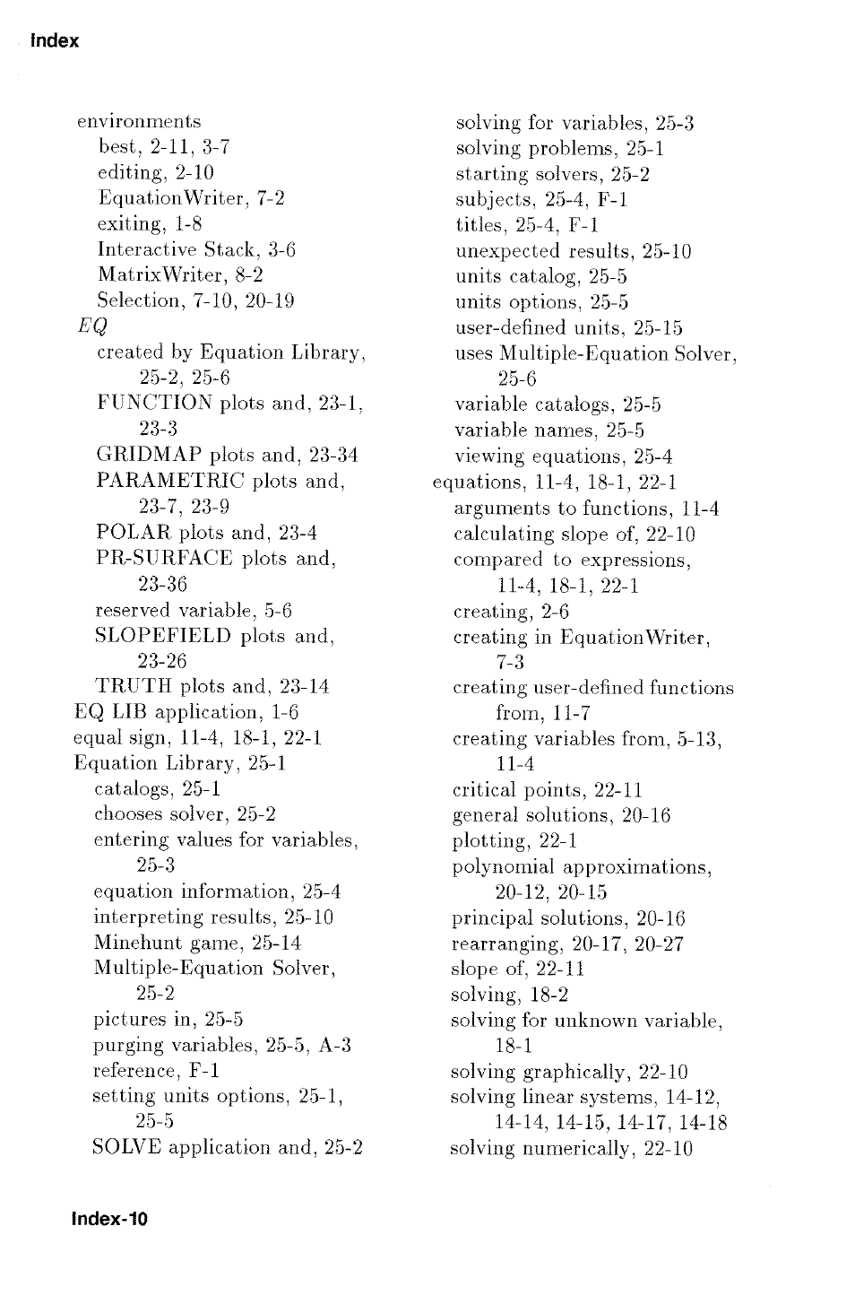HP 48g Graphing Calculator User Manual | Page 588 / 612