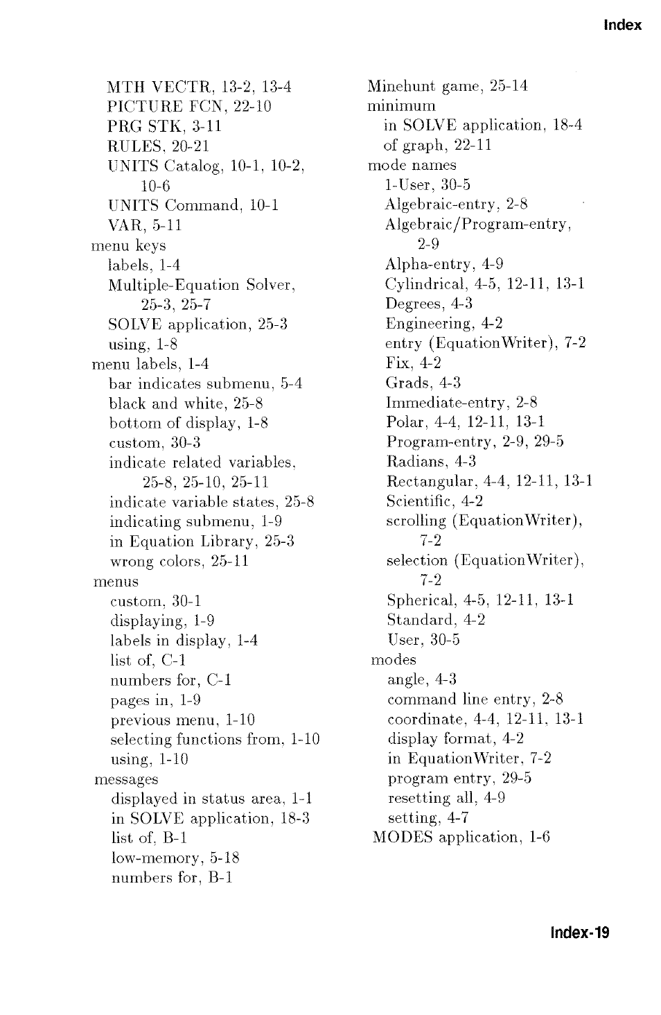 HP 48g Graphing Calculator User Manual | Page 597 / 612