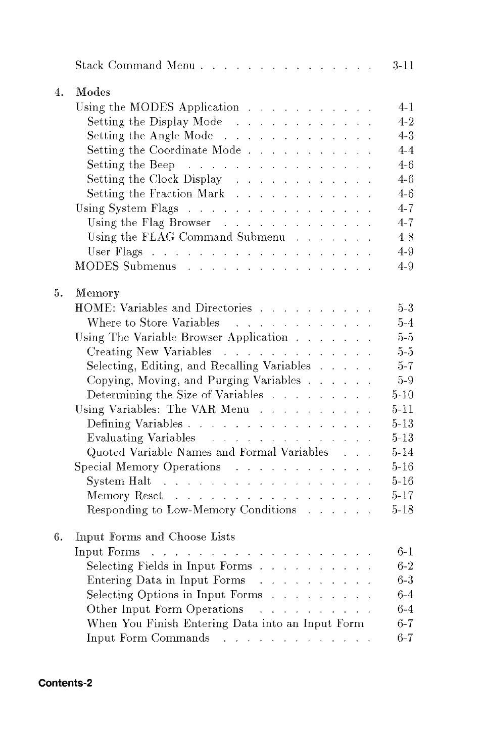 HP 48g Graphing Calculator User Manual | Page 6 / 612