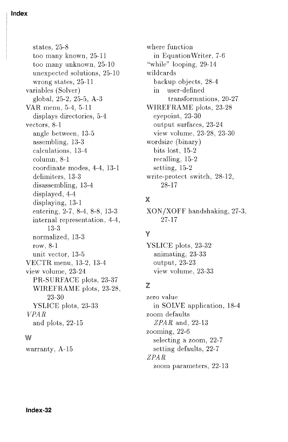 HP 48g Graphing Calculator User Manual | Page 610 / 612