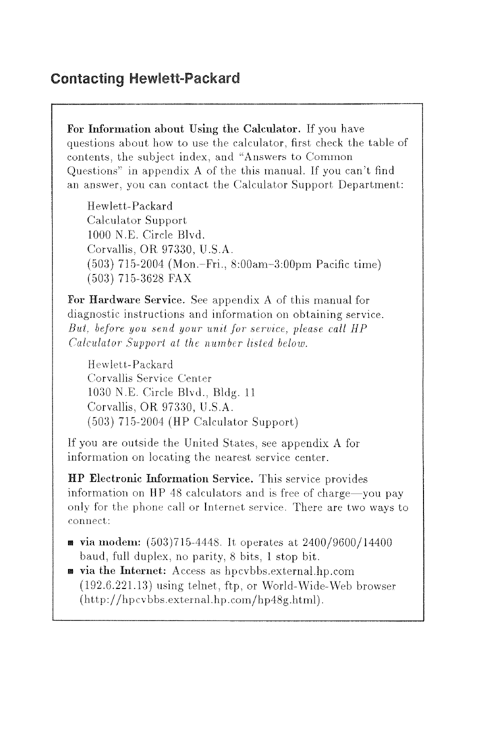 HP 48g Graphing Calculator User Manual | Page 611 / 612
