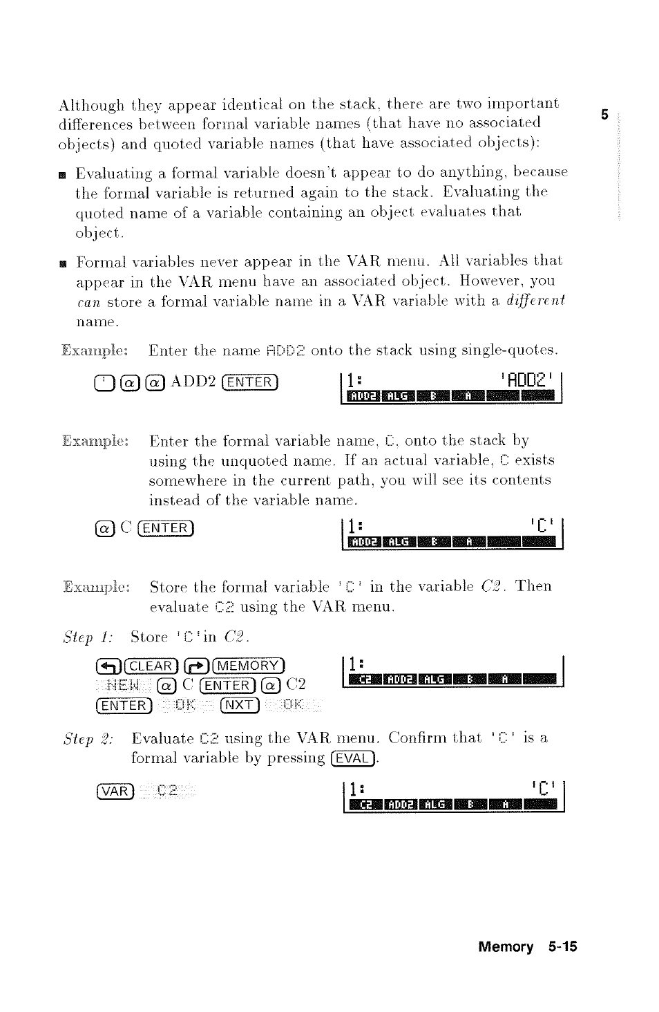 HP 48g Graphing Calculator User Manual | Page 73 / 612