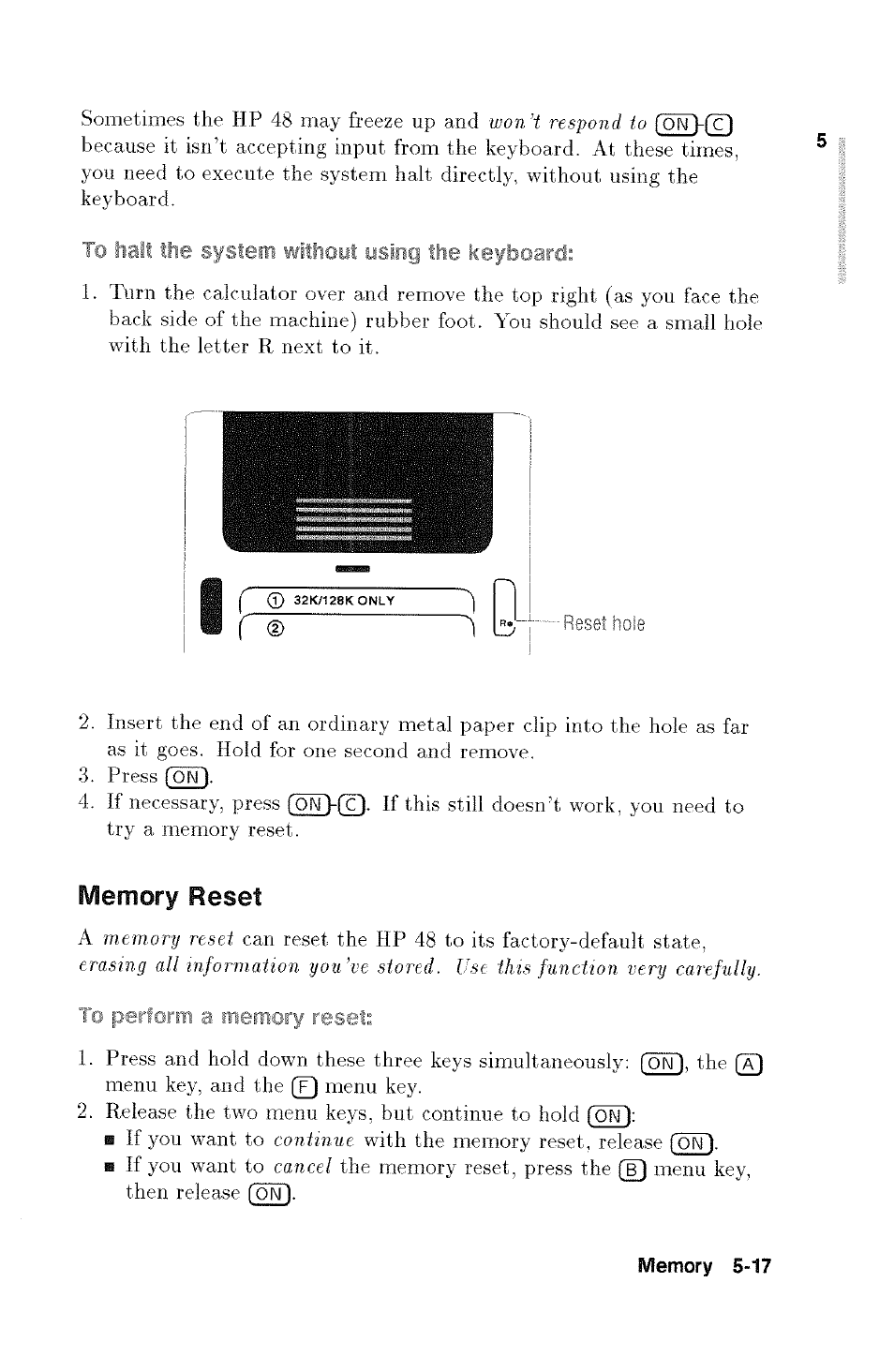 HP 48g Graphing Calculator User Manual | Page 75 / 612