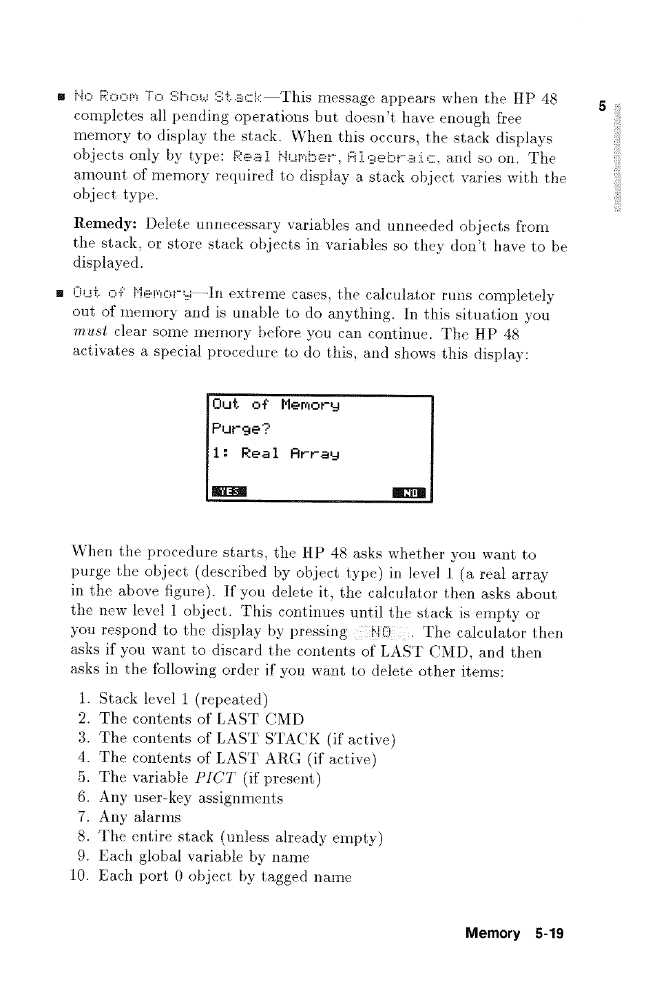 HP 48g Graphing Calculator User Manual | Page 77 / 612