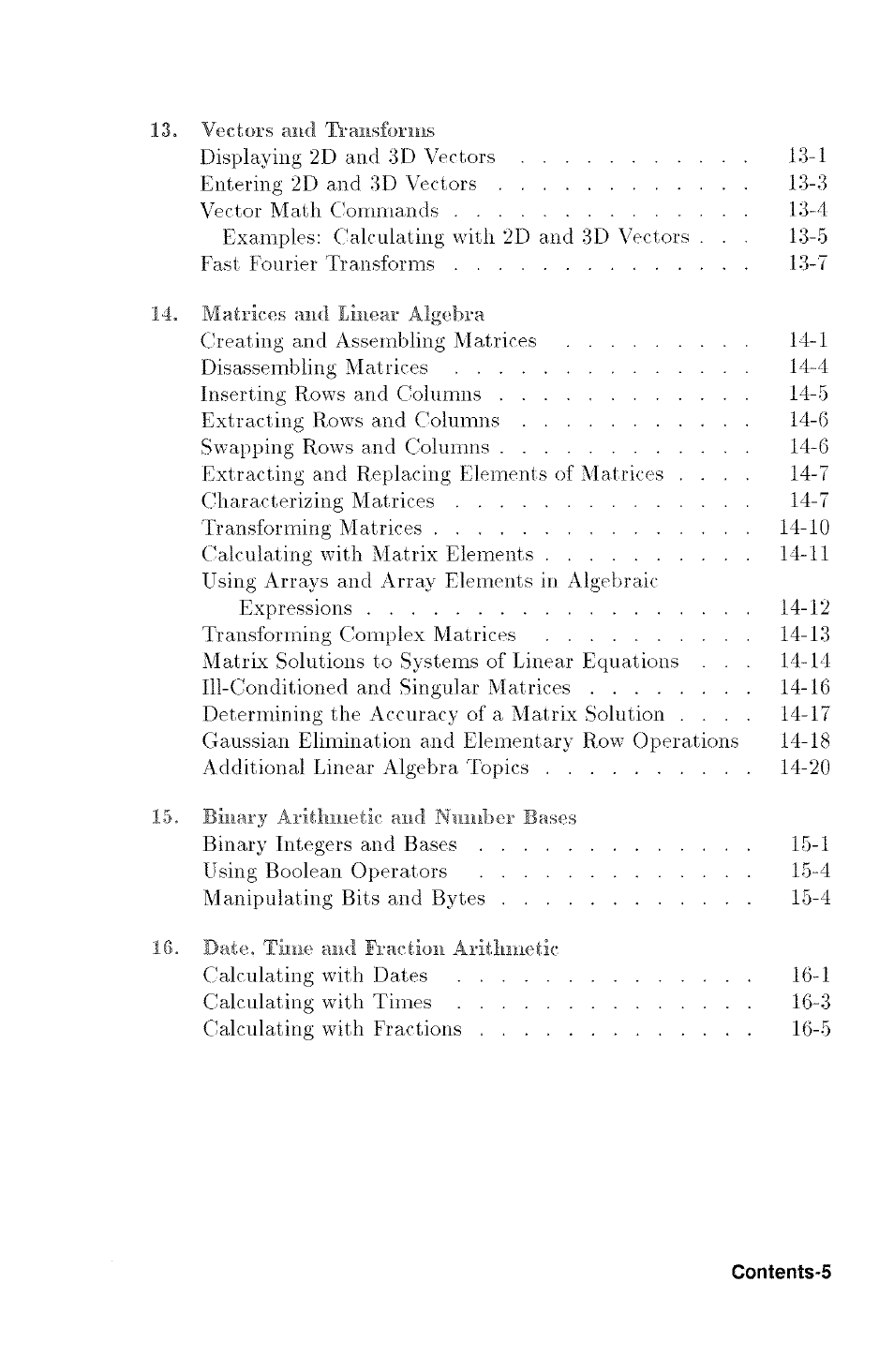 HP 48g Graphing Calculator User Manual | Page 9 / 612