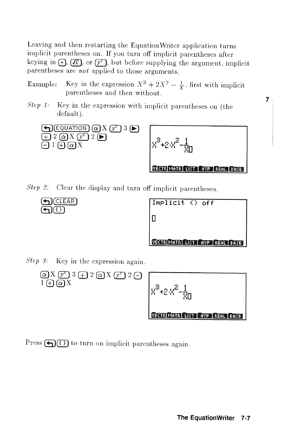 HP 48g Graphing Calculator User Manual | Page 93 / 612