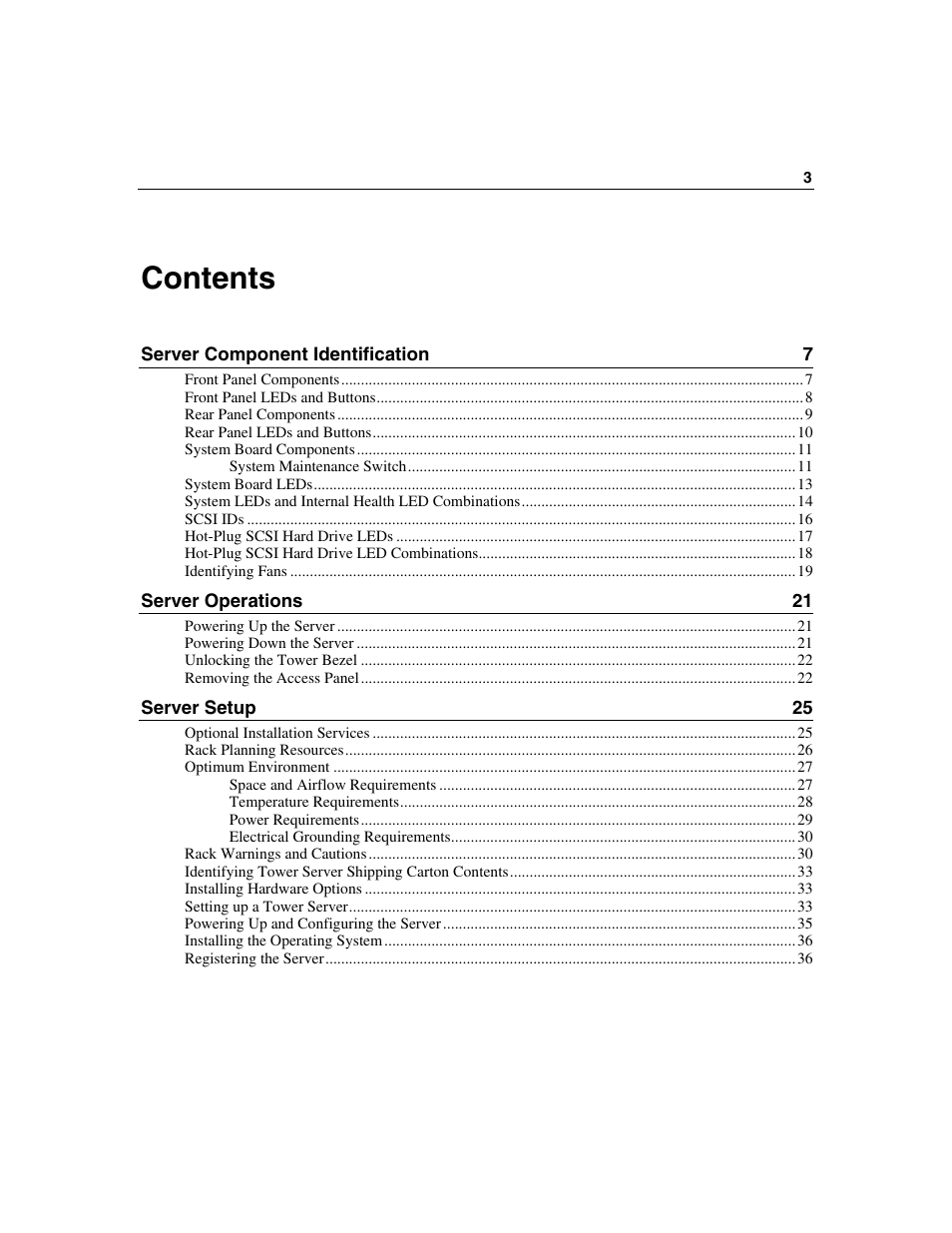 HP ProLiant ML310 G2 Server User Manual | Page 3 / 124