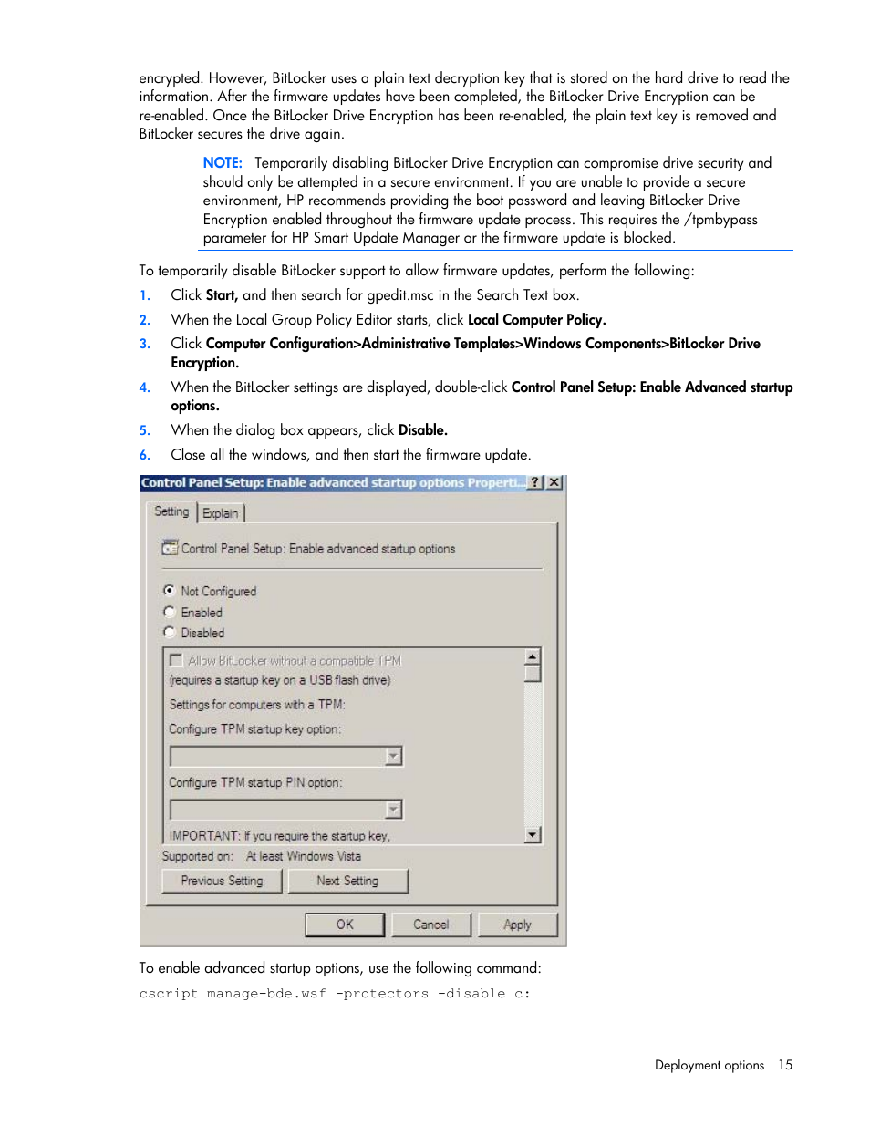 HP SmartStart-Software User Manual | Page 15 / 59