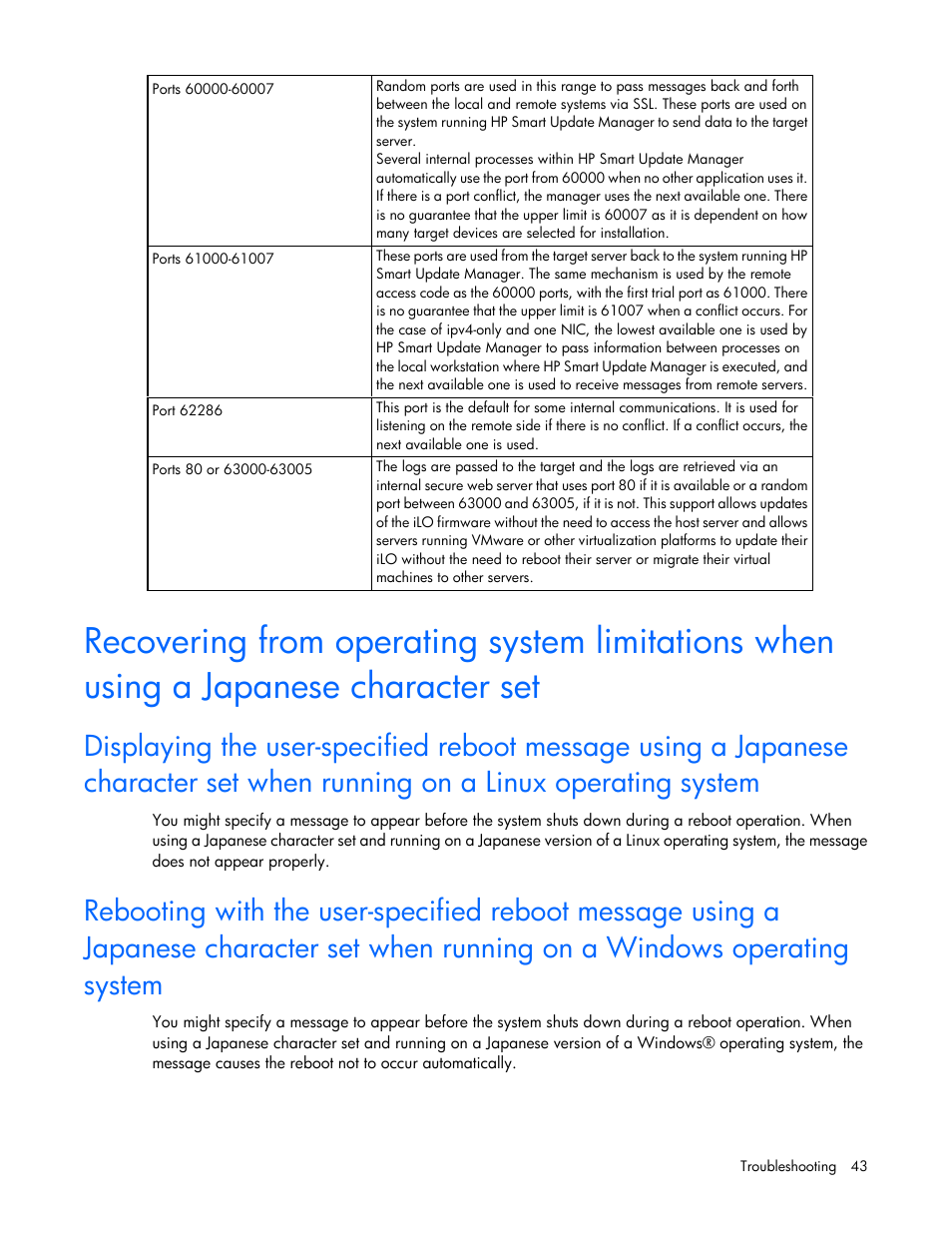 HP SmartStart-Software User Manual | Page 43 / 59