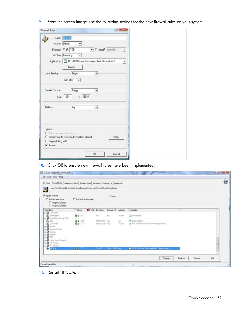 HP SmartStart-Software User Manual | Page 52 / 59