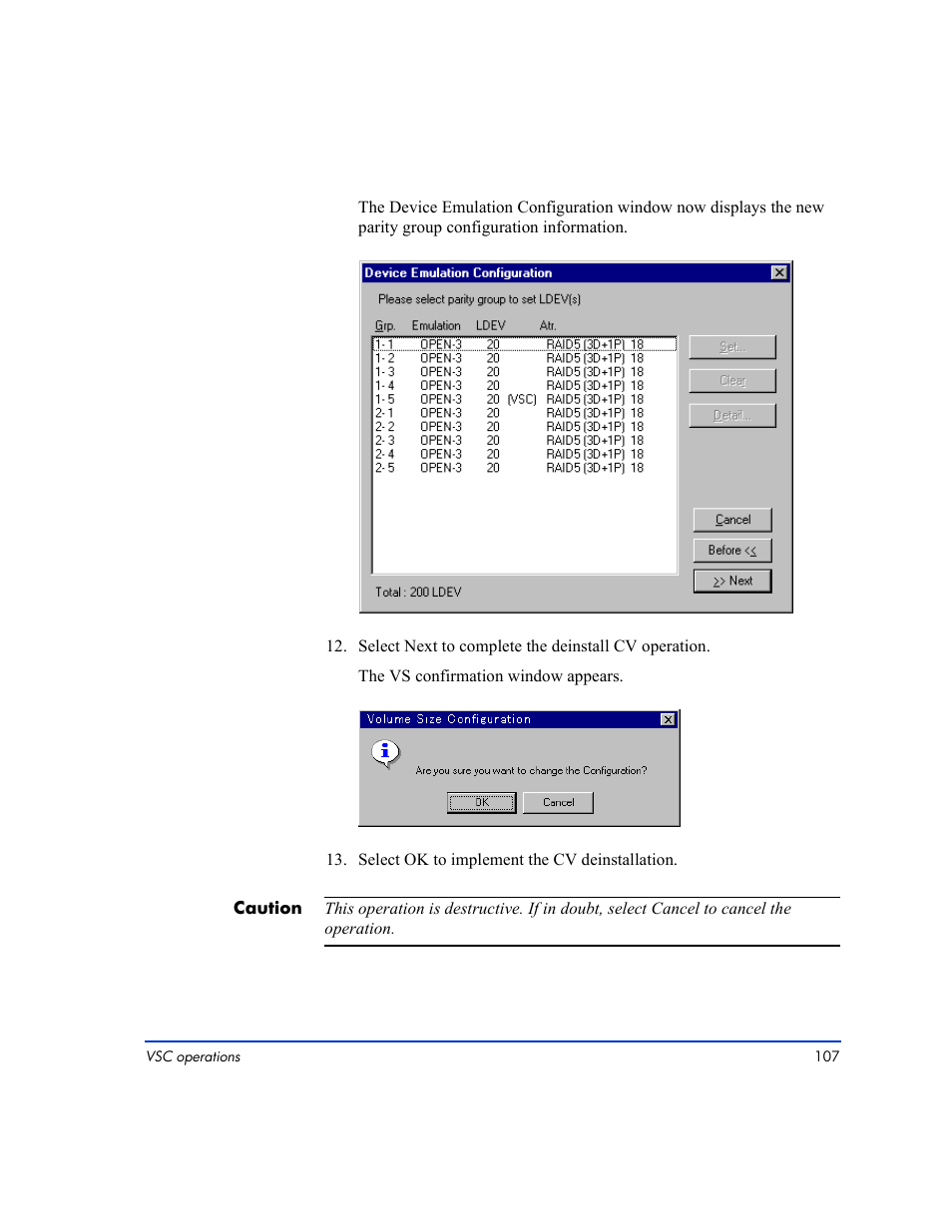 HP LUN Configuration Manager XP Software User Manual | Page 107 / 144