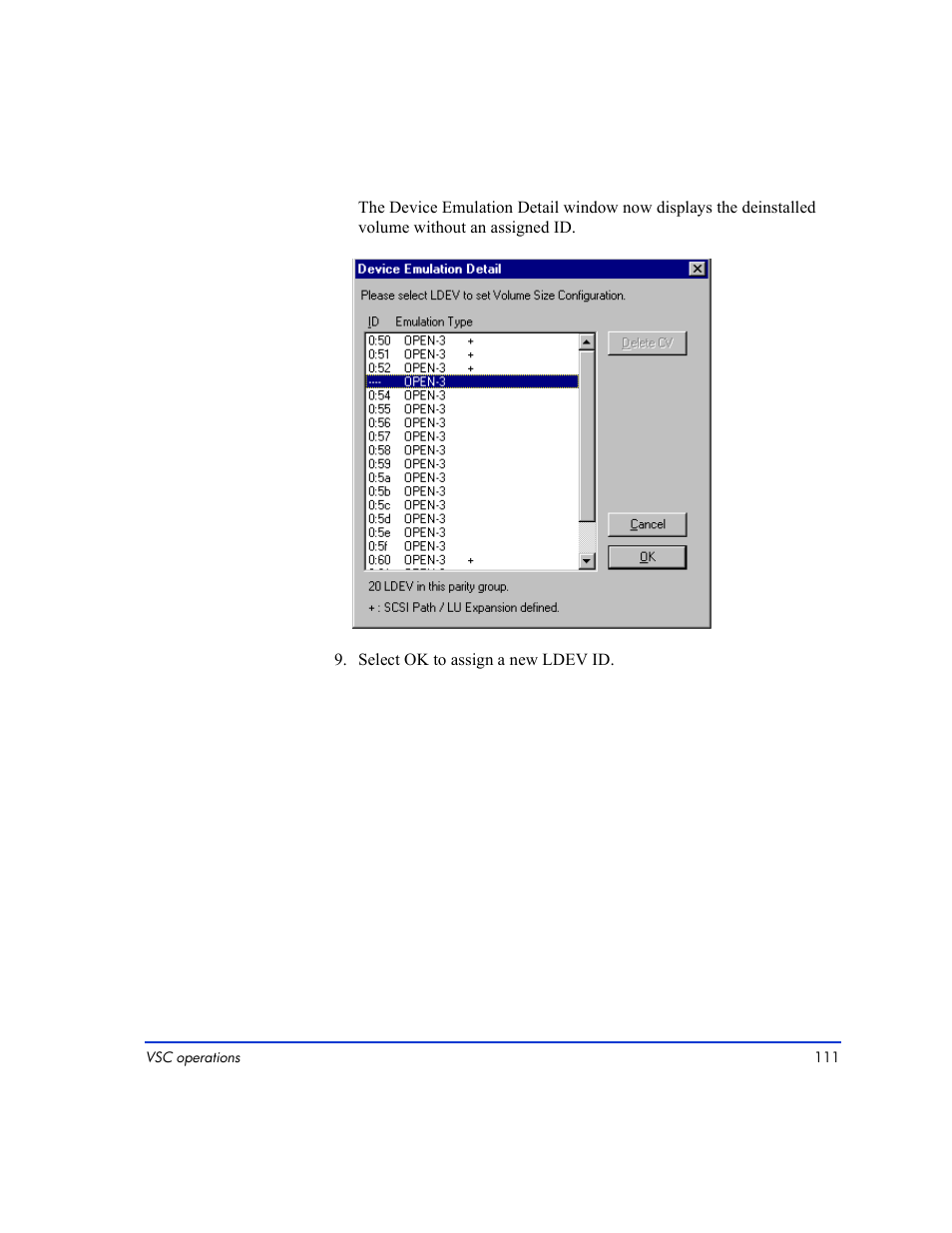 HP LUN Configuration Manager XP Software User Manual | Page 111 / 144