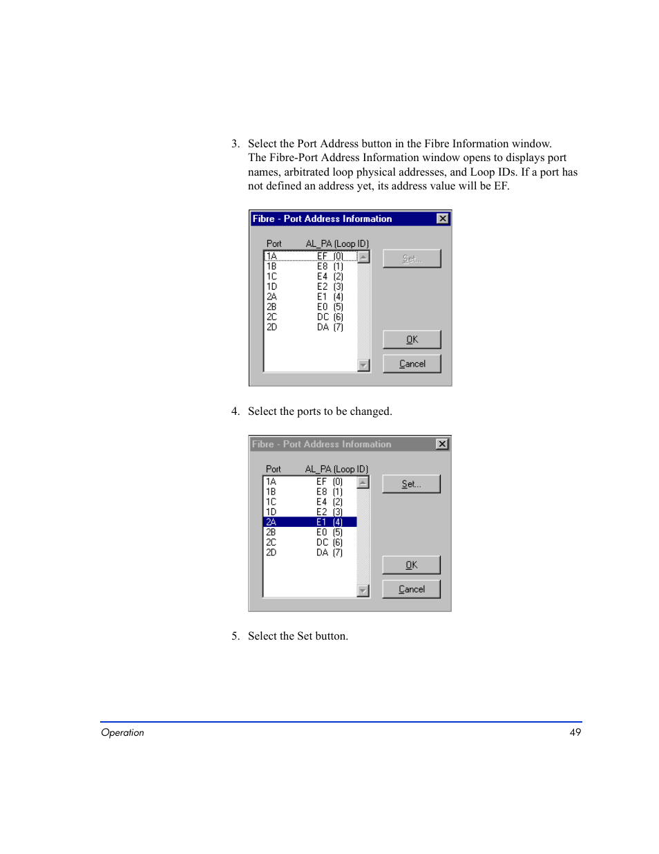 HP LUN Configuration Manager XP Software User Manual | Page 49 / 144