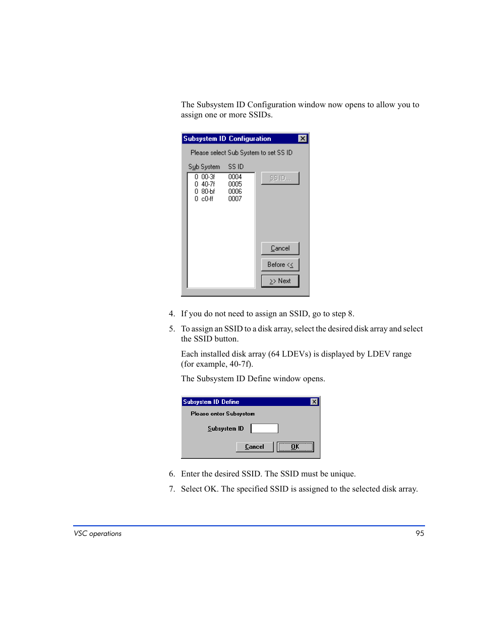HP LUN Configuration Manager XP Software User Manual | Page 95 / 144