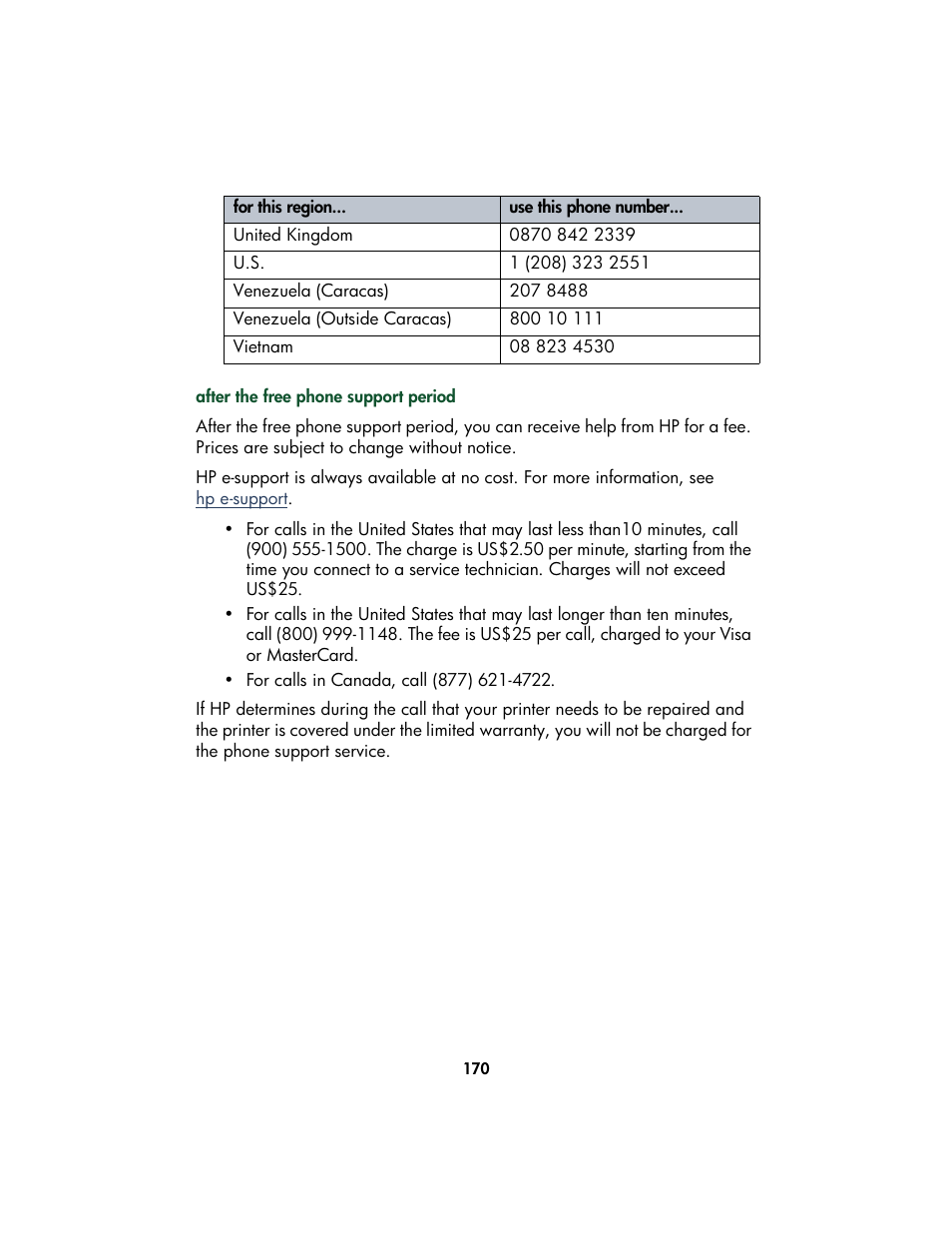 HP Color Inkjet cp1160 Printer series User Manual | Page 178 / 213