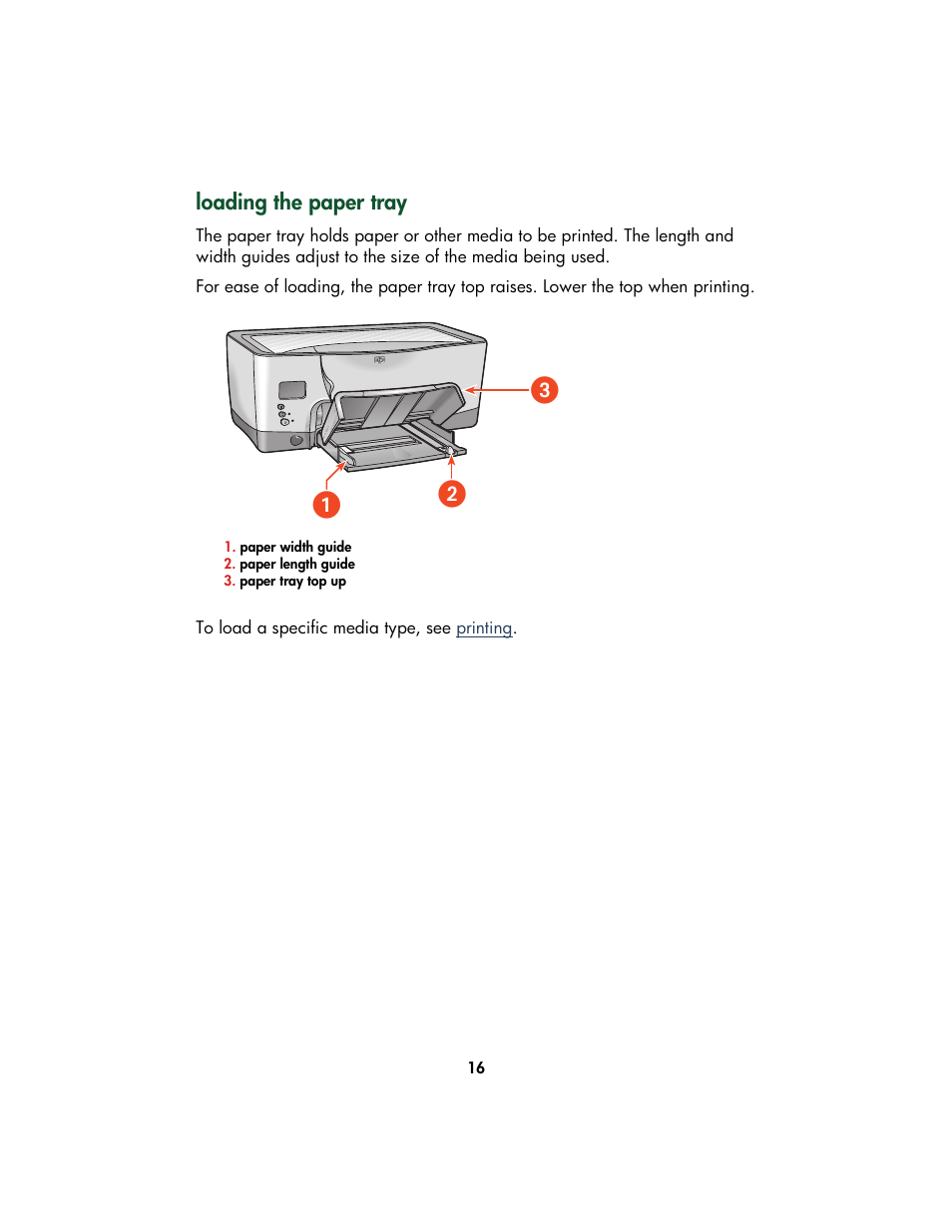 Loading the paper tray, ᕡᕢ ᕣ | HP Color Inkjet cp1160 Printer series User Manual | Page 24 / 213