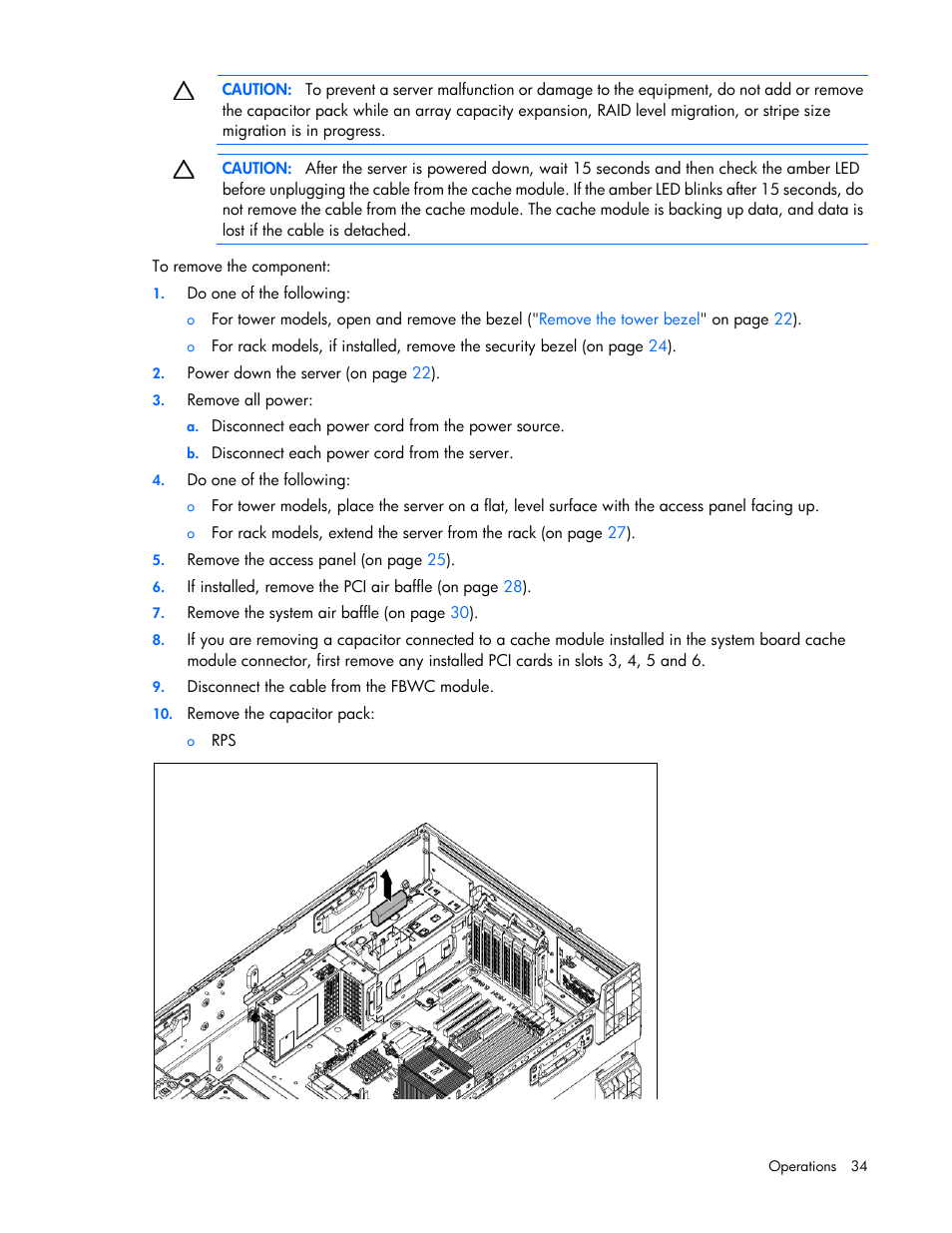 HP ProLiant ML350e Gen8 Server User Manual | Page 34 / 147