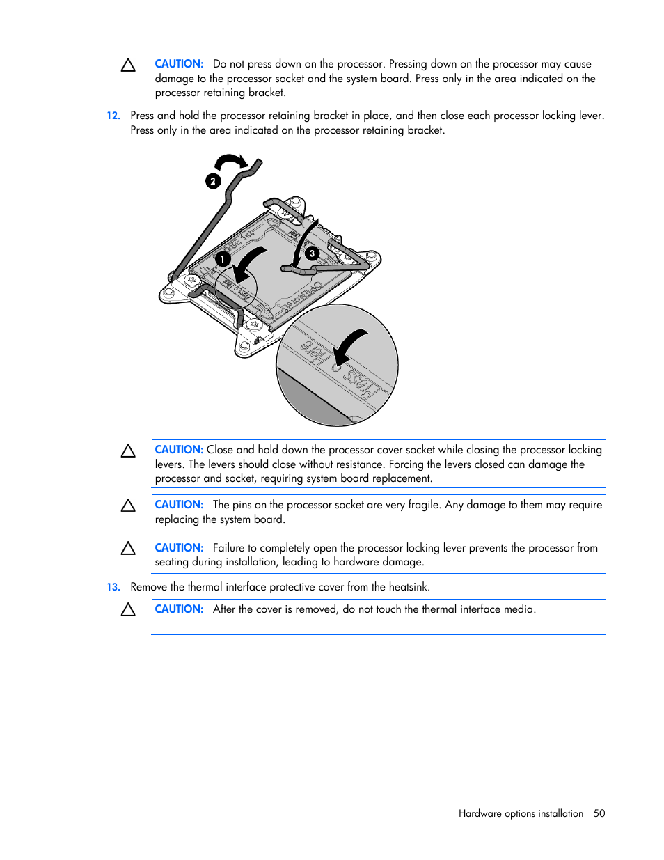 HP ProLiant ML350e Gen8 Server User Manual | Page 50 / 147