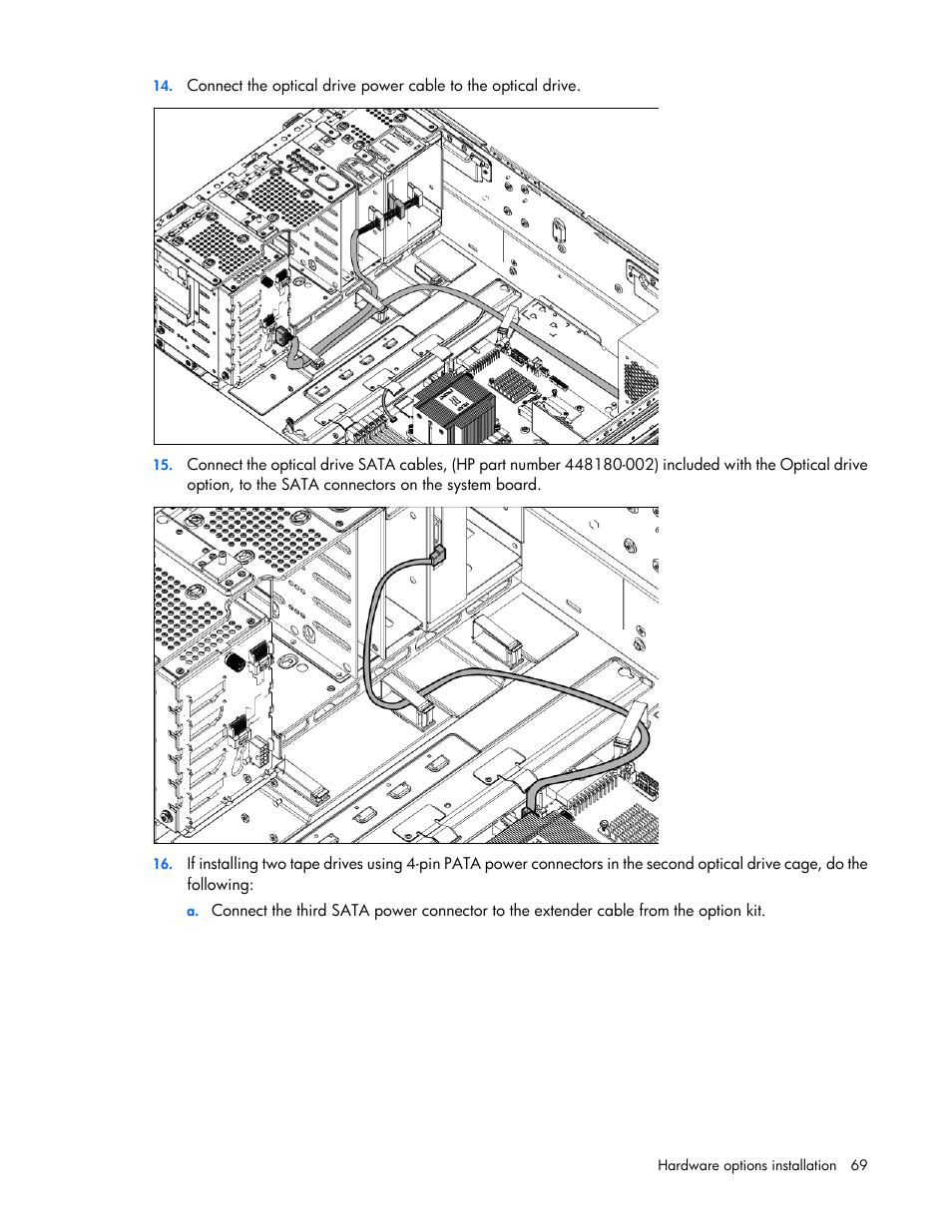 HP ProLiant ML350e Gen8 Server User Manual | Page 69 / 147