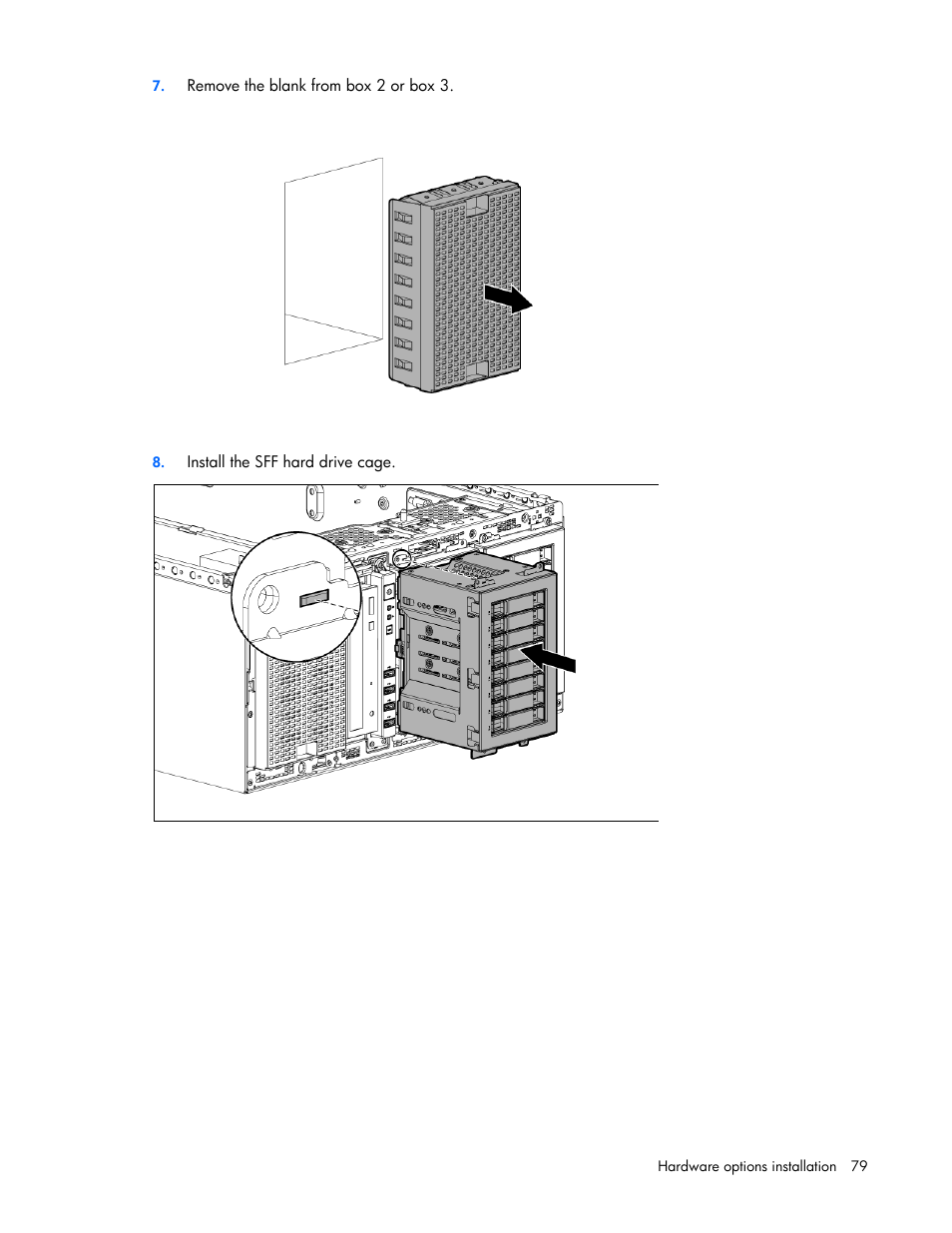 HP ProLiant ML350e Gen8 Server User Manual | Page 79 / 147